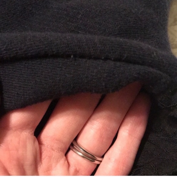 J. Crew lace panel trim crewneck sweatshirt - Picture 8 of 8